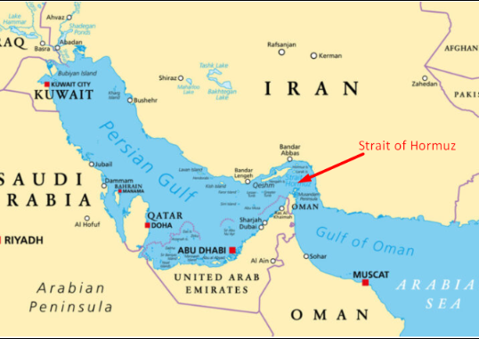 होरमुज जलडमरूमध्य (Strait of Hormuz)