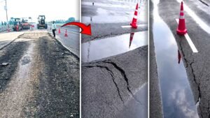 Lucknow Kanpur Expressway Caved In