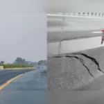 Lucknow Kanpur Expressway Caved In
