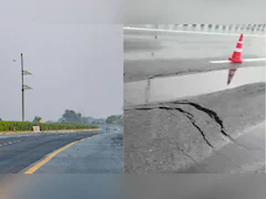 Lucknow Kanpur Expressway Caved In